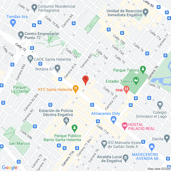 Mapa de Super Tiendas Rapid Express Ltda.