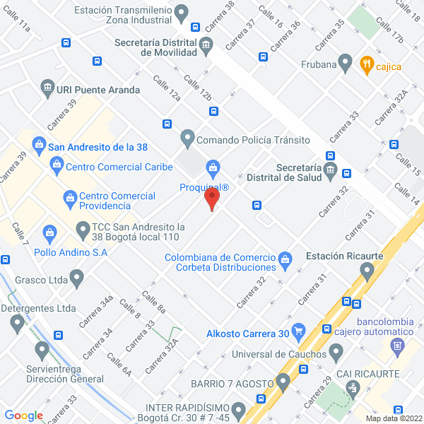 Mapa de Mallasfer S.A.S