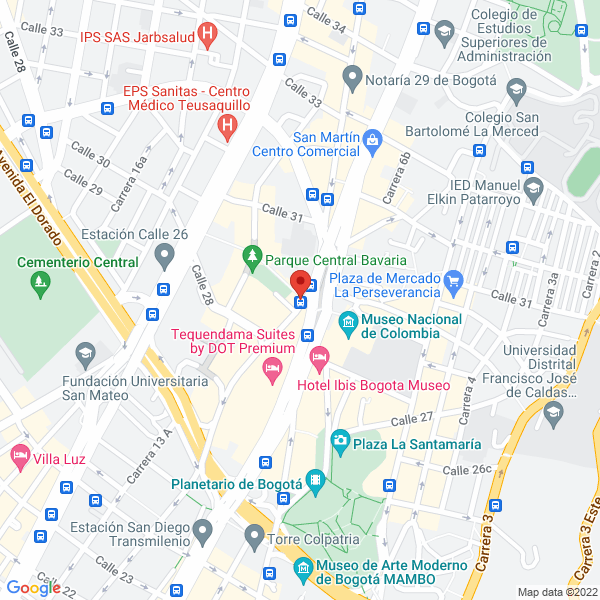 Mapa de Jk Arquitectura S.A.S.