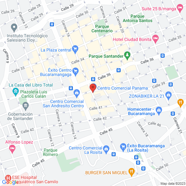 Map of Representaciones Walbar System Tecnology S.A.S.