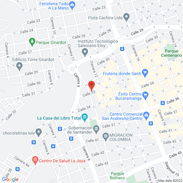 Map of Labores Verdes Ambientales S.A.S. E.S.P.