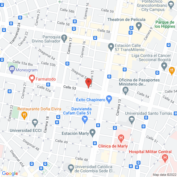 Mapa de Cumbre Asociados Ltda.