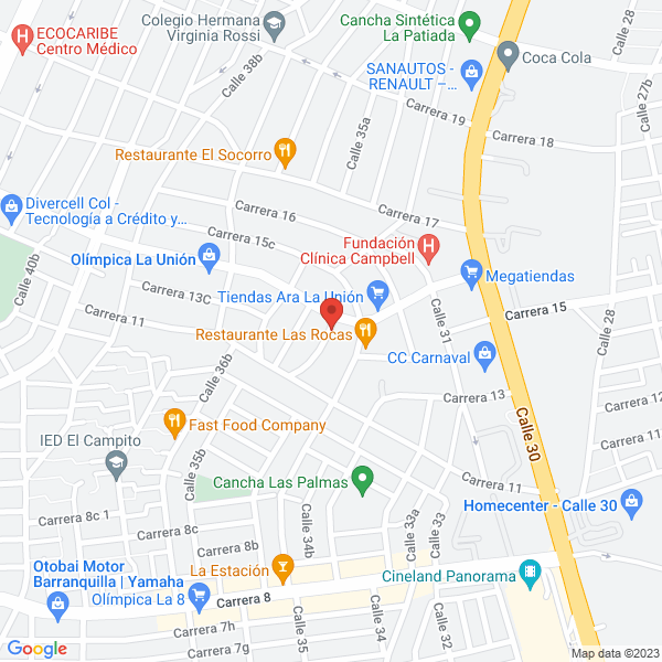 Map of Electricos & Sistemas Cortes S.A.S.