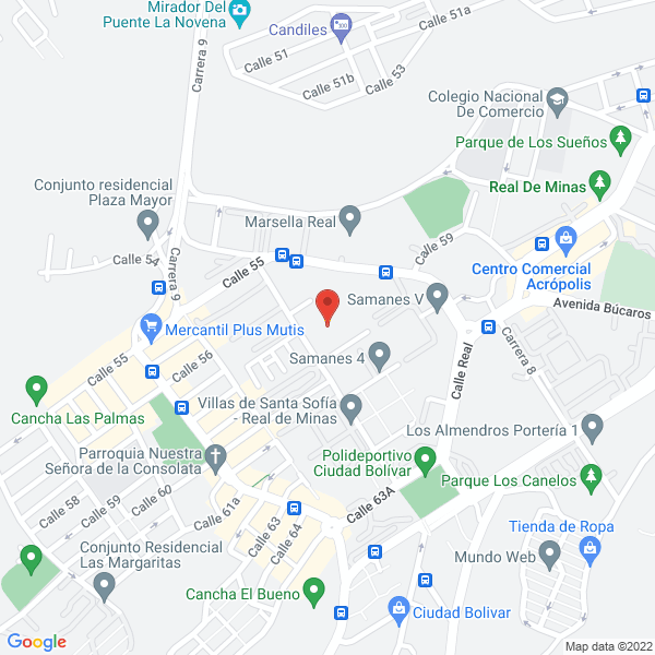 Map of Aw Ingeniería S.A.S.
