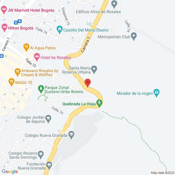 Mapa de Ligar Diseño S.A.S.
