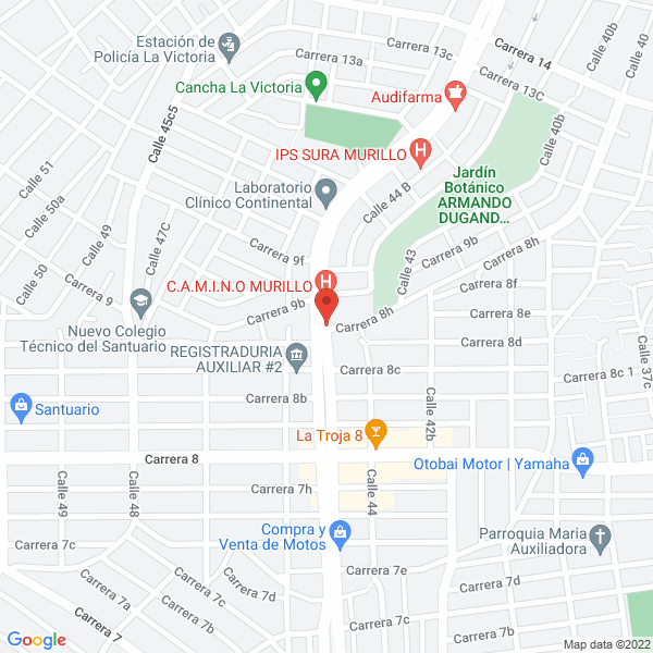 Map of Aires Murillo S.A.S.
