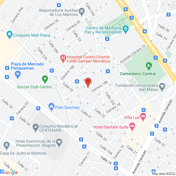 Mapa de Electro Suministros Industriales S.A.S.
