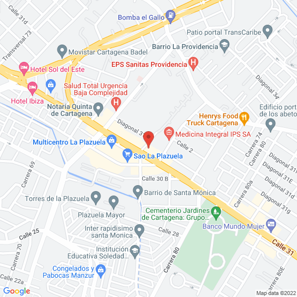Map of Equiterra S.A.