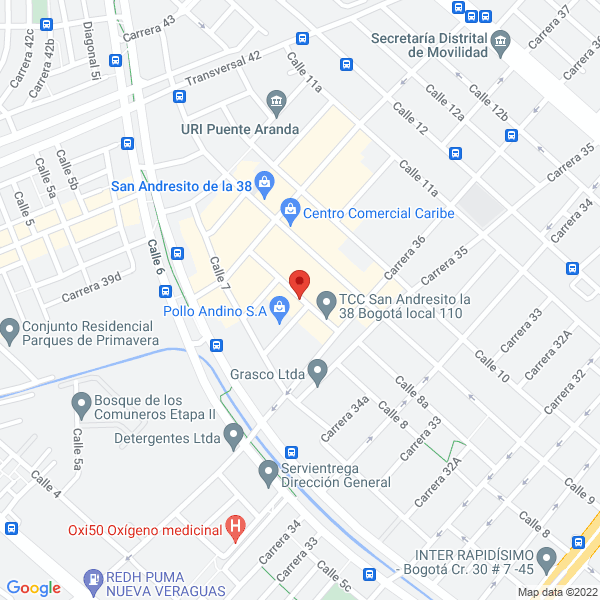 Mapa de Qool Engine S.A.S.