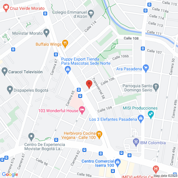 Mapa de La Castilla Administradores De Seguros Ltda.