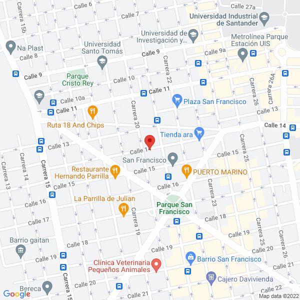 Map of Sumindustrial S.A.S.