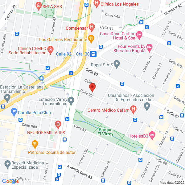 Mapa de Ernesto Andrade S.A.S.