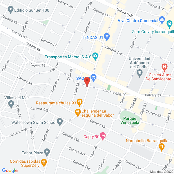 Map of Emcotic S.A.S.