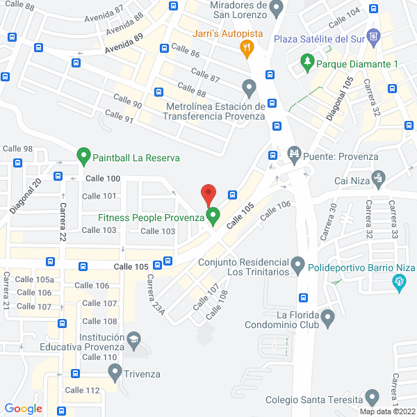 Map of Sisloga S.A.S.