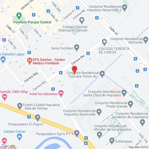 Mapa de Manufacturas Cadugi S.A.S