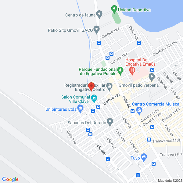 Mapa de Fabrica De Pinturas Y Disolventes Universo Y Cía. Ltda.