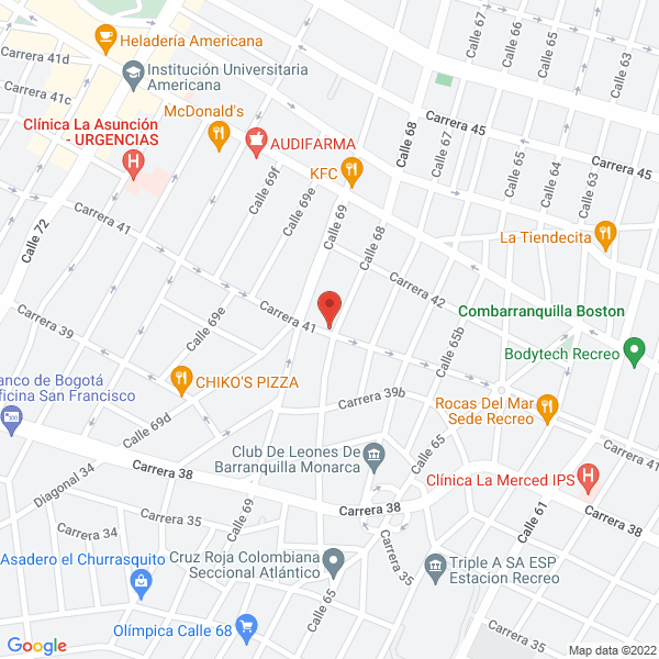 Map of Cloudnets S.A.S.