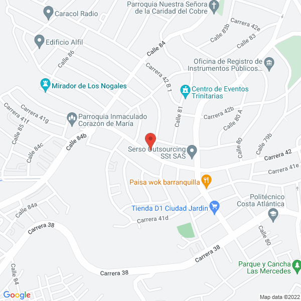 Map of H & M Poligrafia Asesorias S.A.S.
