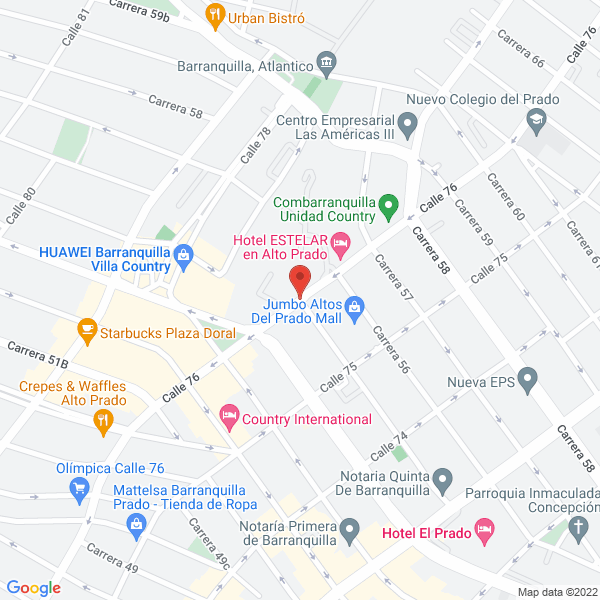 Map of Devis Gourmet S.A.
