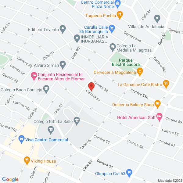 Map of Desarrollos Integrales Sanes S.A.S.