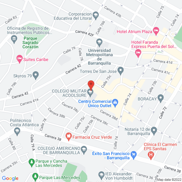 Map of Ingeprot S.A.S.