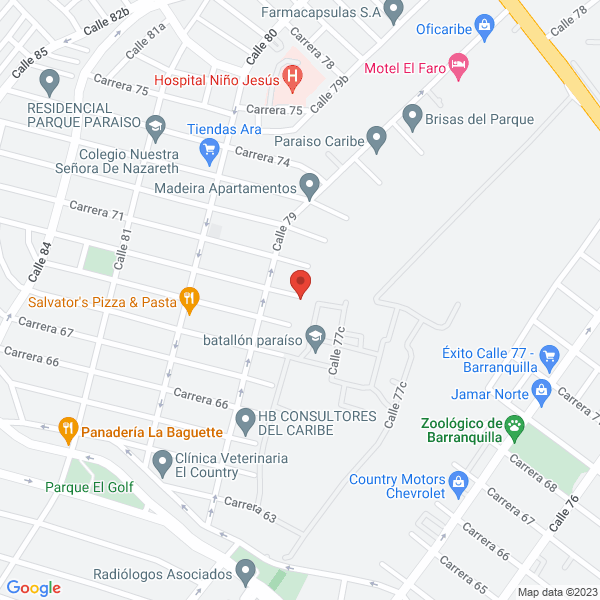 Map of Operaciones Portuarias Regional Caribe S.A.S.
