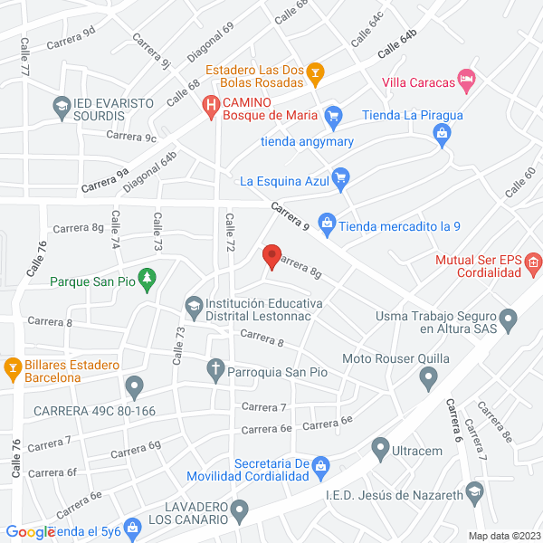 Map of Disstech S.A.S.