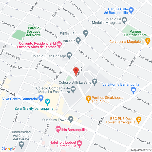 Map of Yepes Porto Droguerías S.A.S.