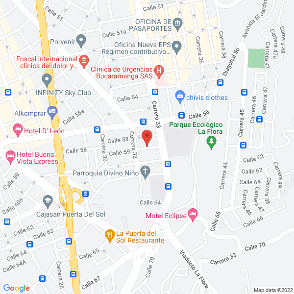 Map of G.V. Company S.A.S