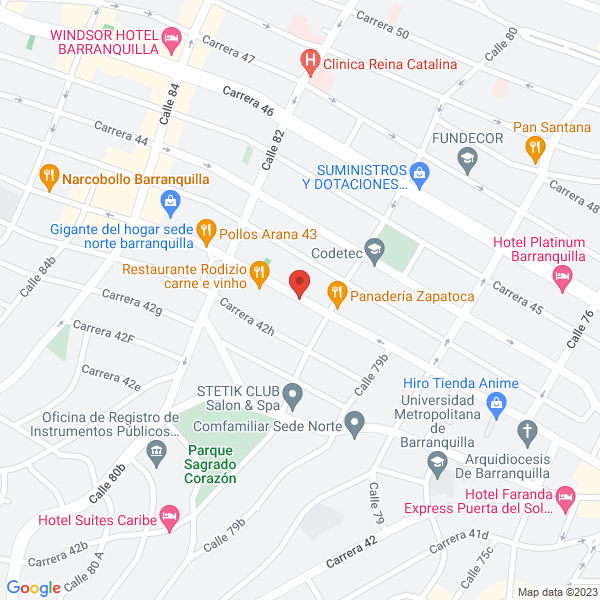Map of Orma Distribuciones S.A.S. Sigla Orma Distribuciones S.A.S.