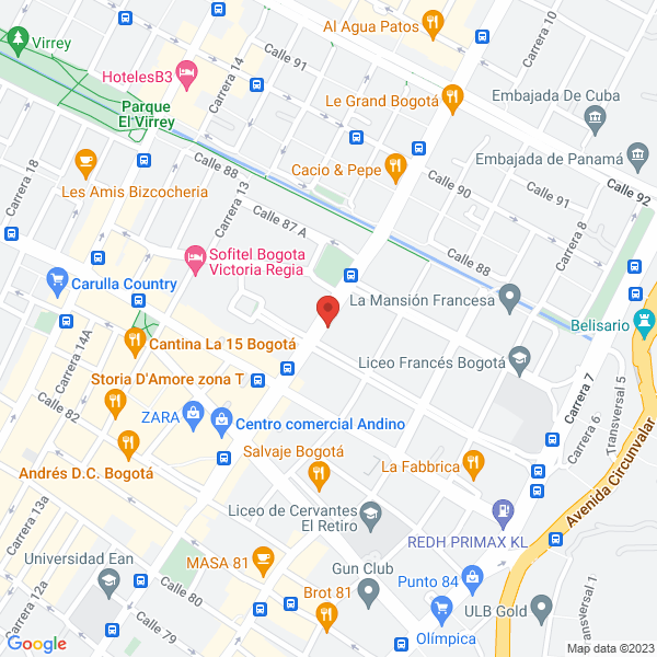 Mapa de Asegurate Facil Ltda.