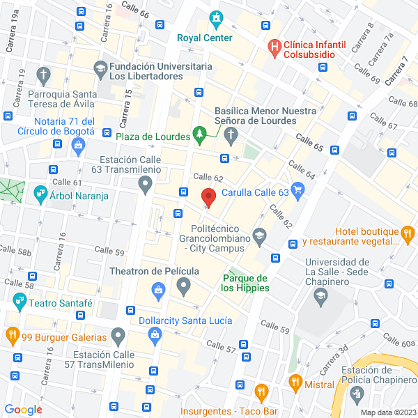 Mapa de Molina Y Streck Ltda.