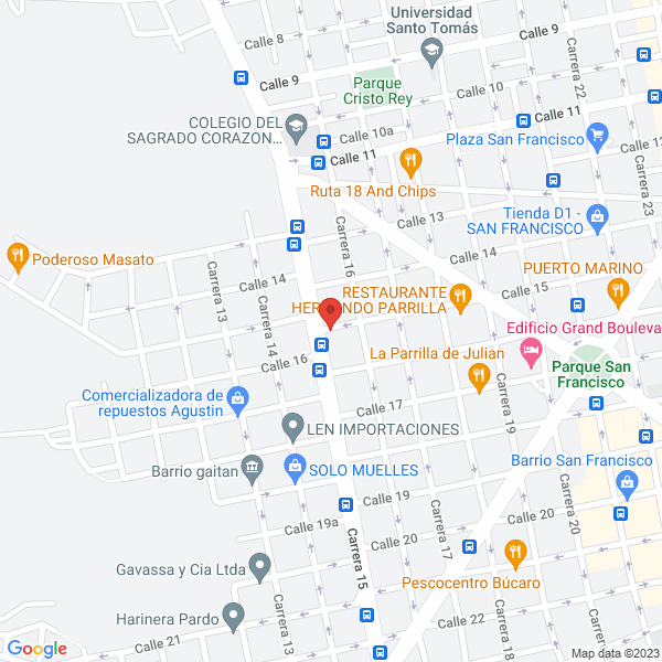 Map of Industria Metalmecanica Lizcano Iml S.A.S.