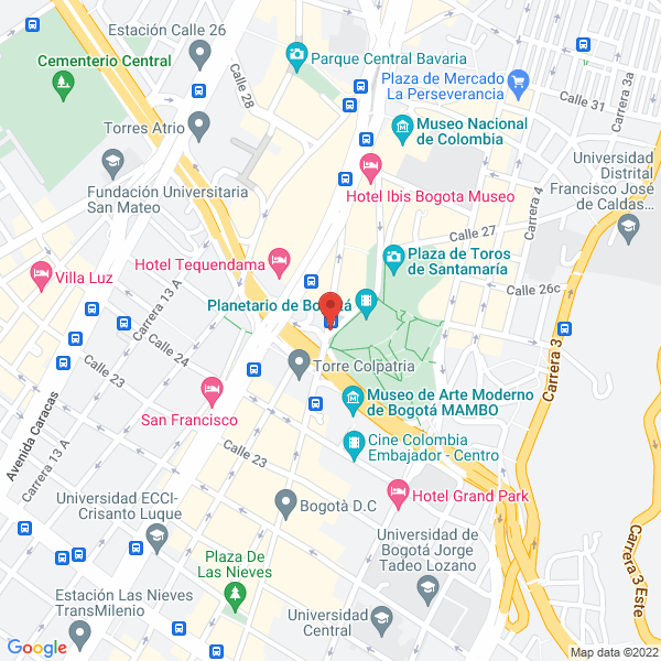 Mapa de Pizano Y De Irisarri Arquitectos Ltda.