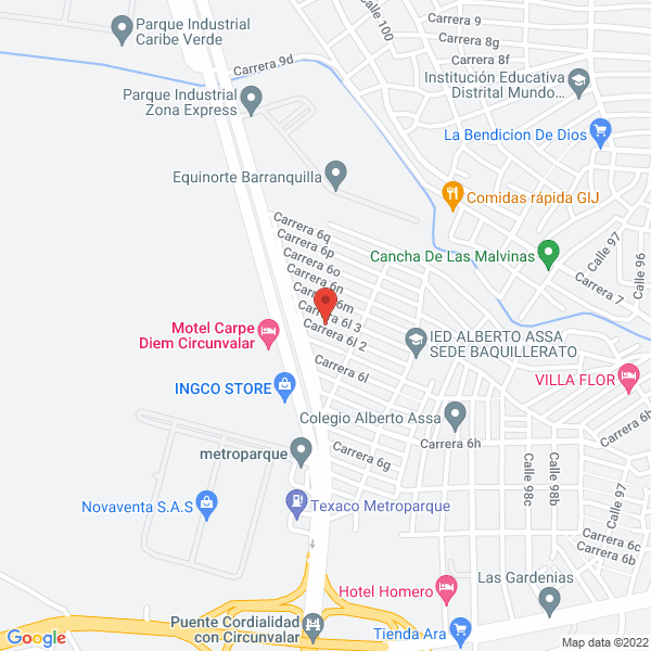 Map of Mpi Ingenieria S.A.S.