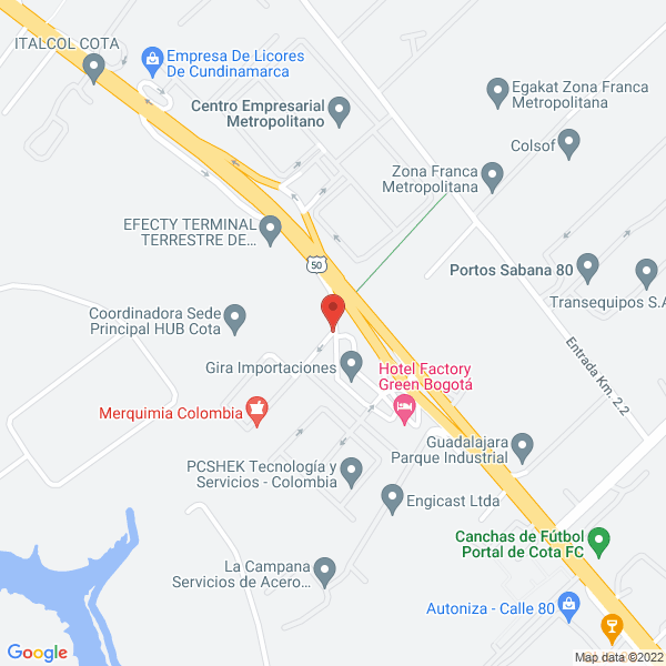 Mapa de Cec Ingenieros Ltda.