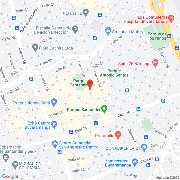 Map of Construcciones Zabdi S.A.S.