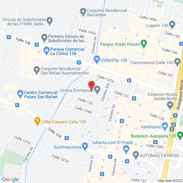 Mapa de Grupo Empresarial Libi D S.A.S.