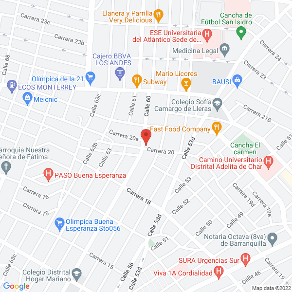Map of Transportes Ralo S.A.S.
