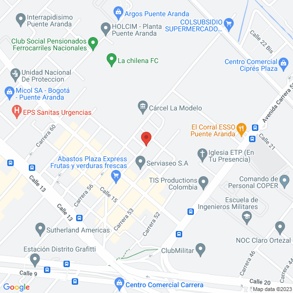 Mapa de Asesoría Suministro Y Servicios S.A.S.