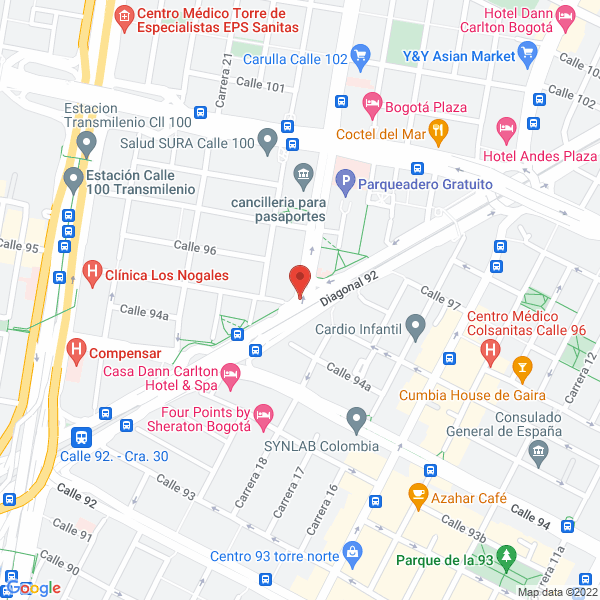 Mapa de Actualize Colombia S.A.S.