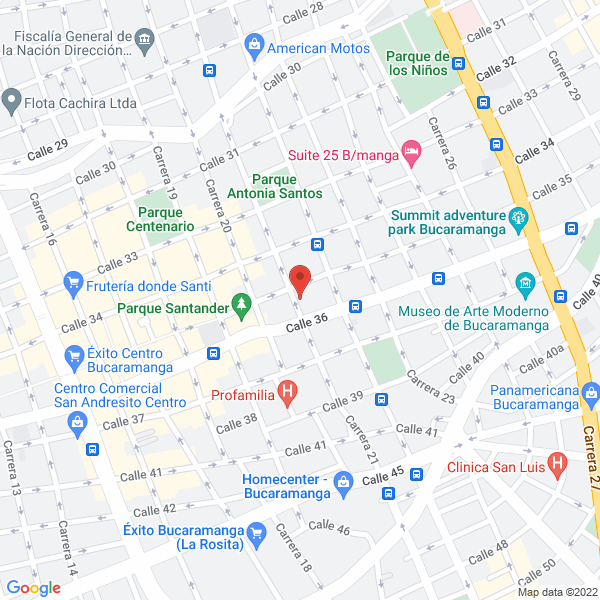 Map of Colegio La Quinta Del Puente Ltda.