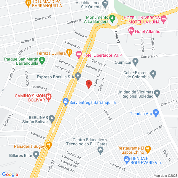 Map of Potencia & Comunicaciones Ingenieria S.A.S.