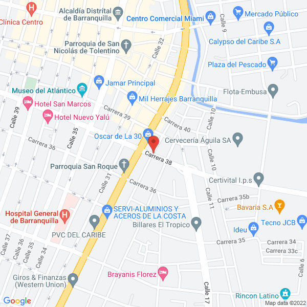 Map of Taller Tecnicarri S.A.S.
