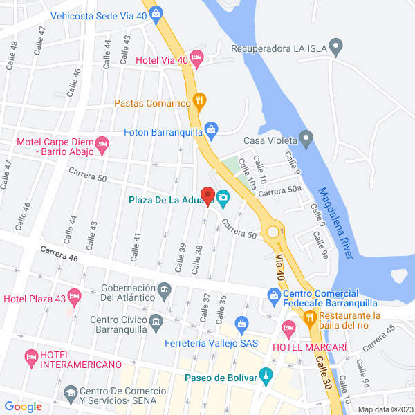 Map of Taller De Metalmecanica Y Maquinado Industriales S.A.S.