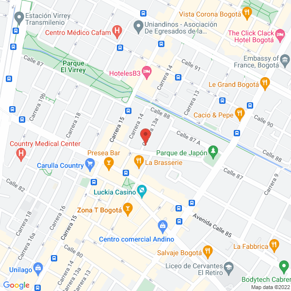 Mapa de Kemtek Ltda