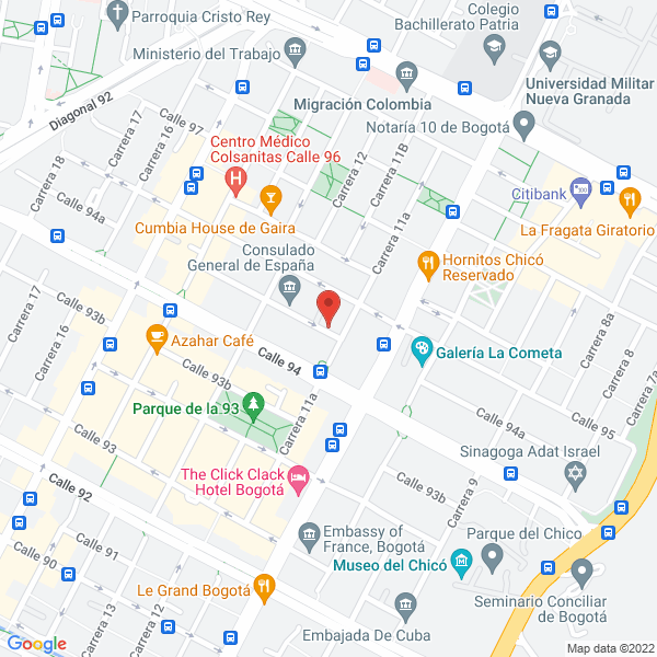 Mapa de Profuturo Consultores Ltda.