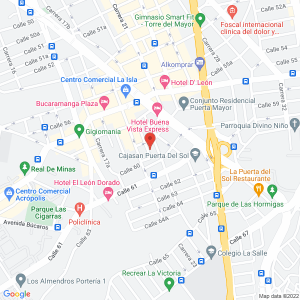 Map of Comercializadora Provider S.A.S.
