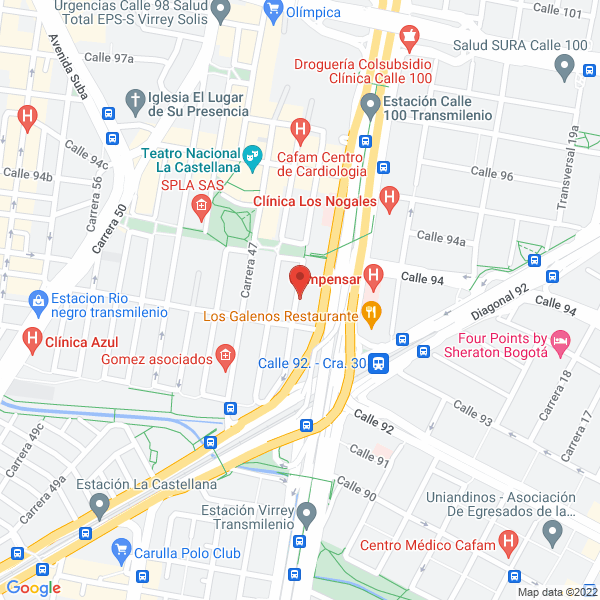 Mapa de Bestfinder S.A.S.