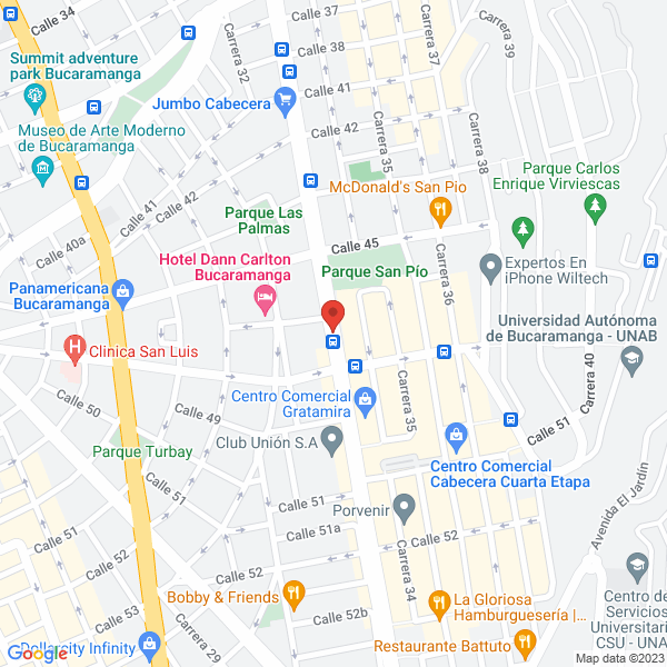 Map of Soluciones & Áreas Horizontal Vertical S.A.S.